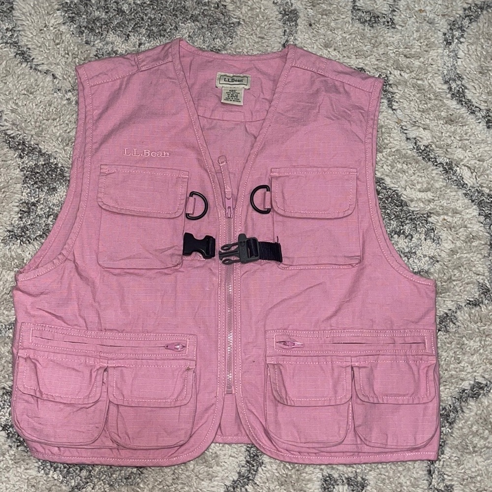 L.L.Bean Stylish Bubble Gum Pink Vest